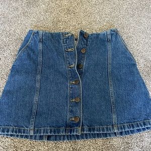 Wilfred free jean skirt